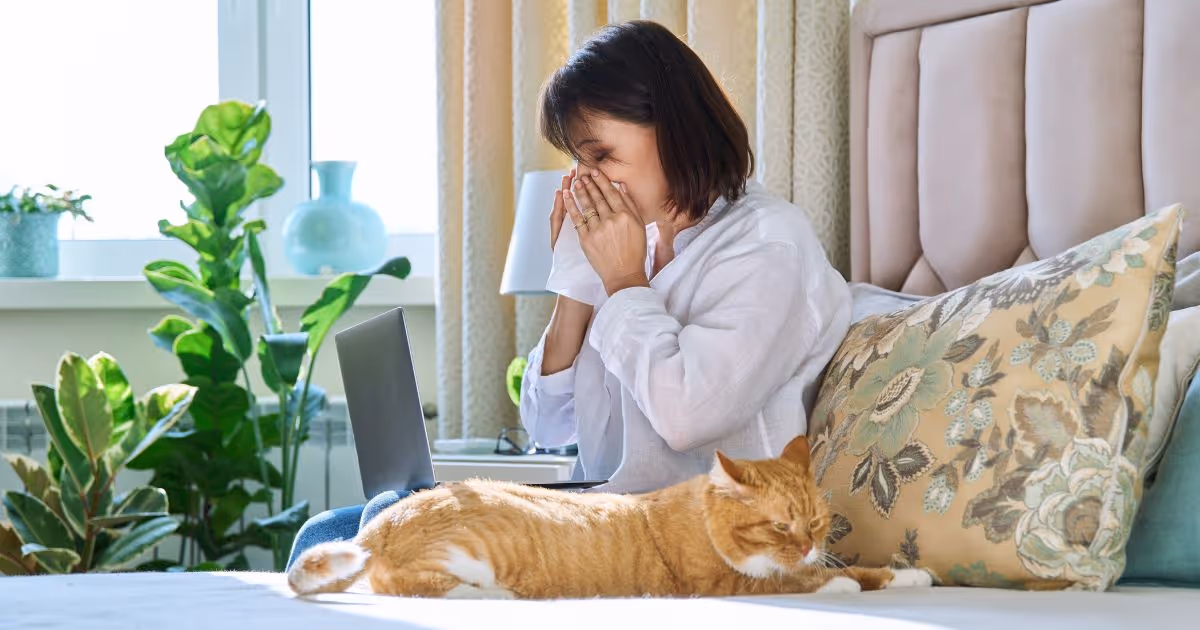 Allergy to pet dander