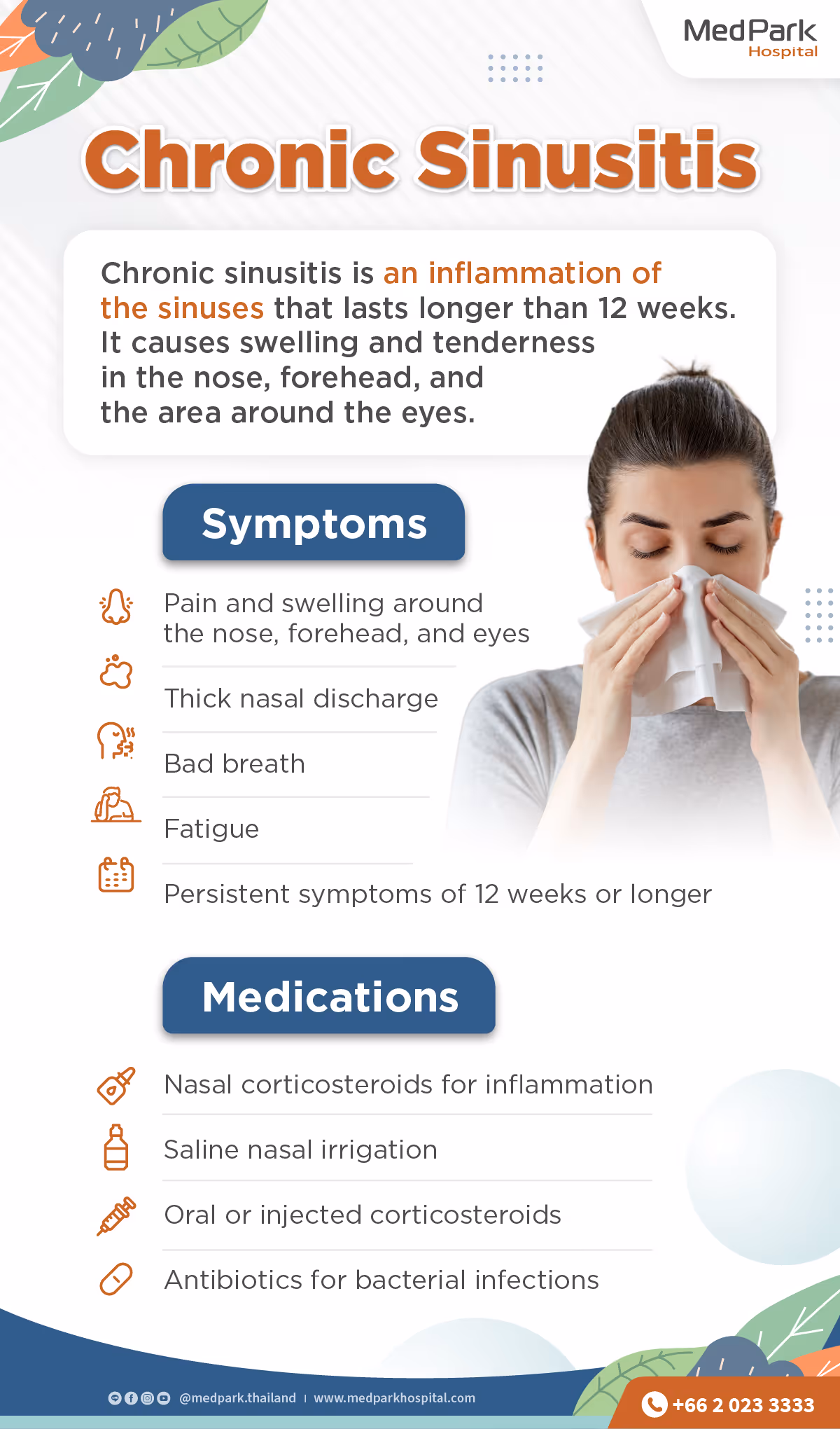 Chronic Sinusitis symptoms, treatment