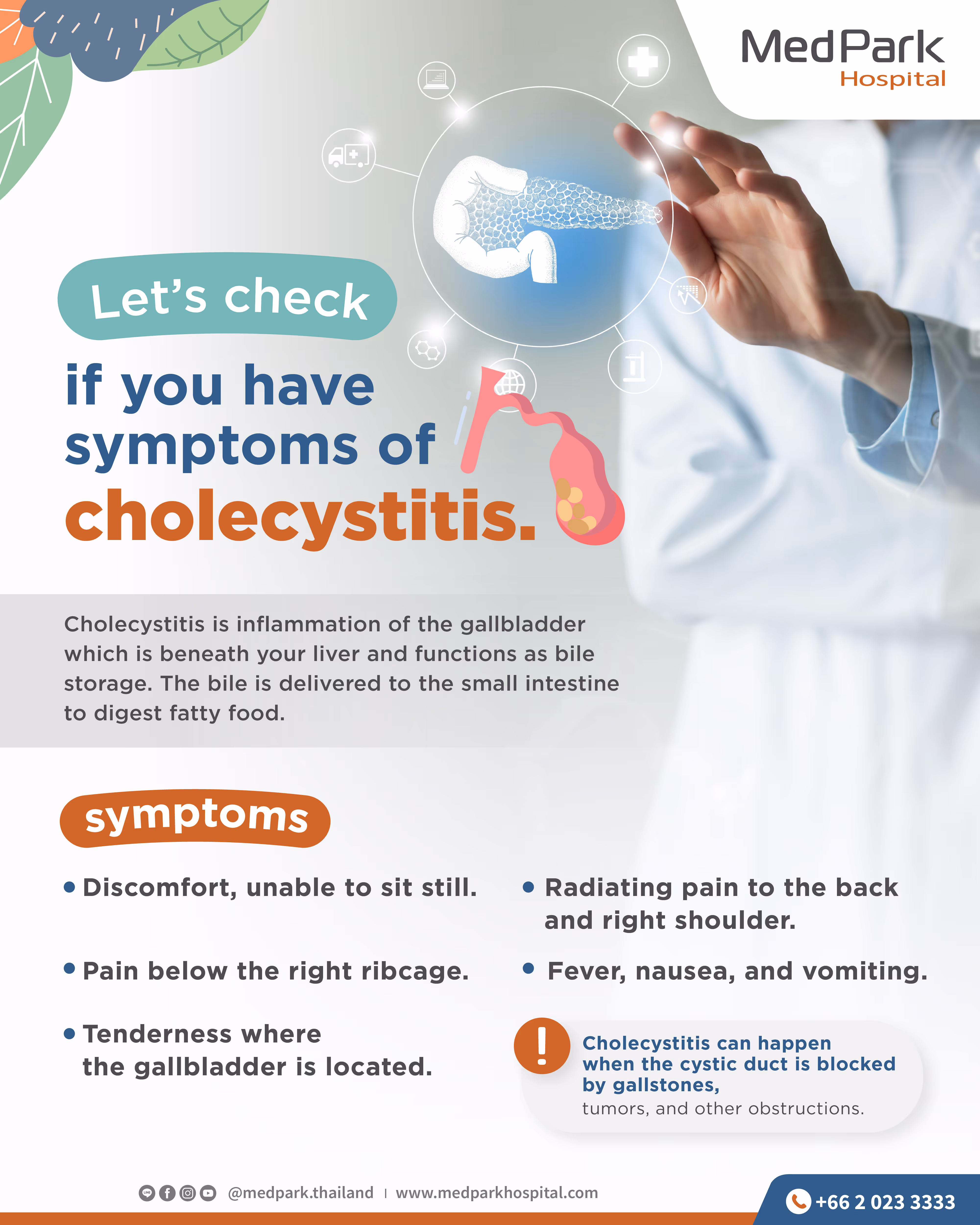 Cholecystitis-symptoms