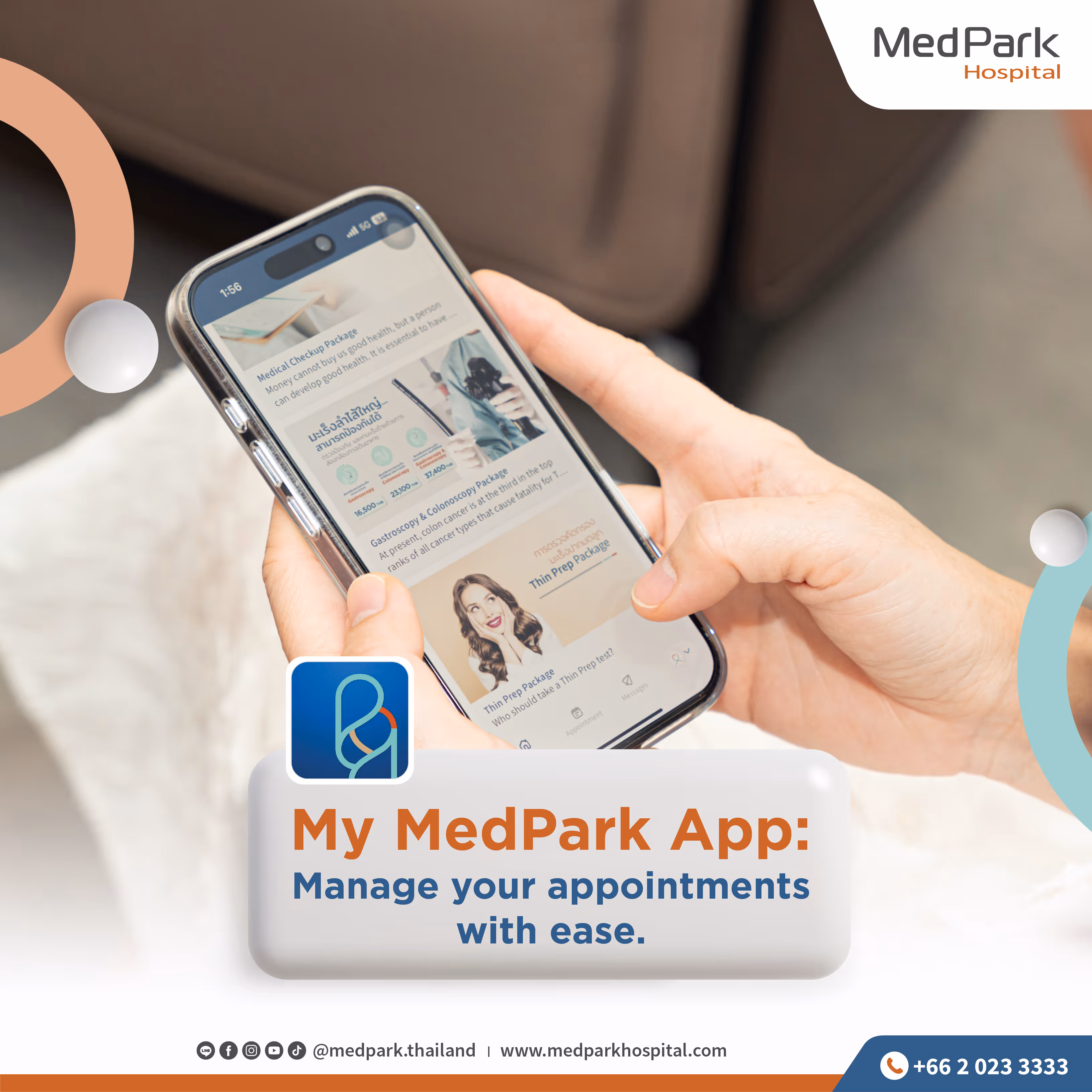 My MedPark App: Manage your appointments with ease