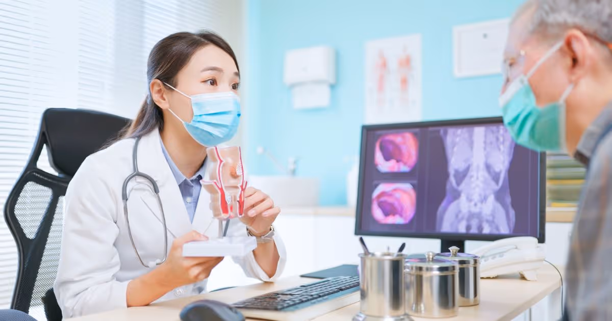 ผลตรวจส่องกล้องลำไส้ใหญ่ Colonoscopy