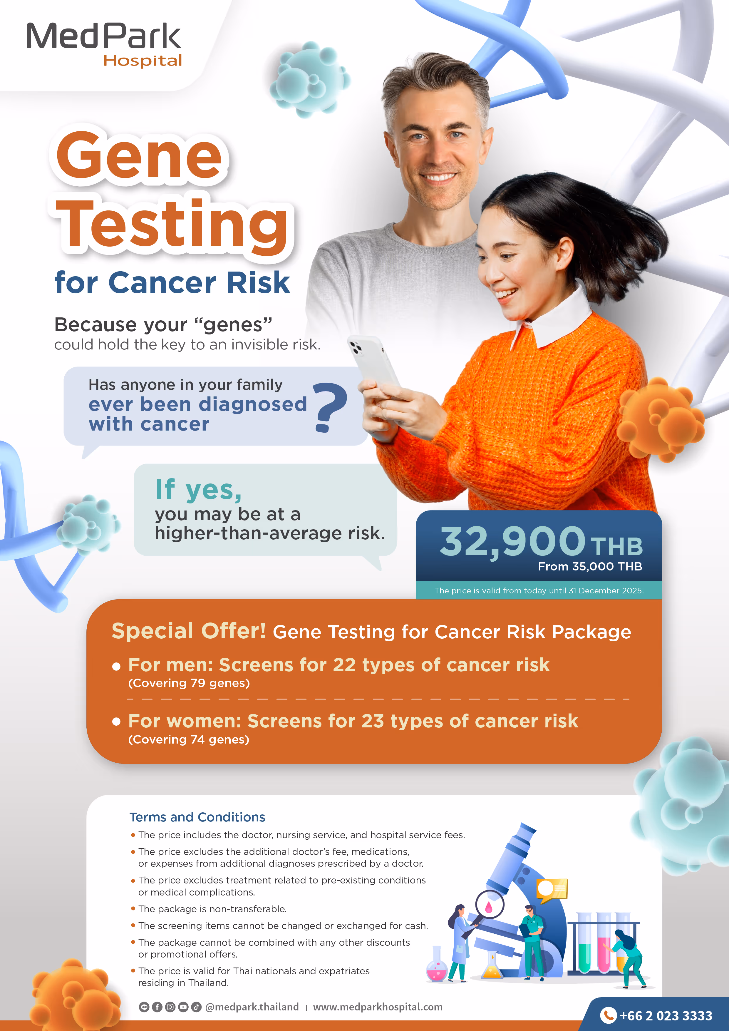 Gene Testing for Cancer Risk Package En