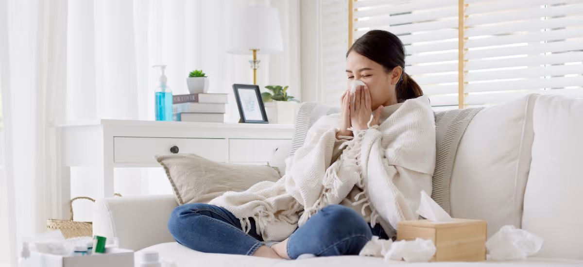 Symptoms of influenza