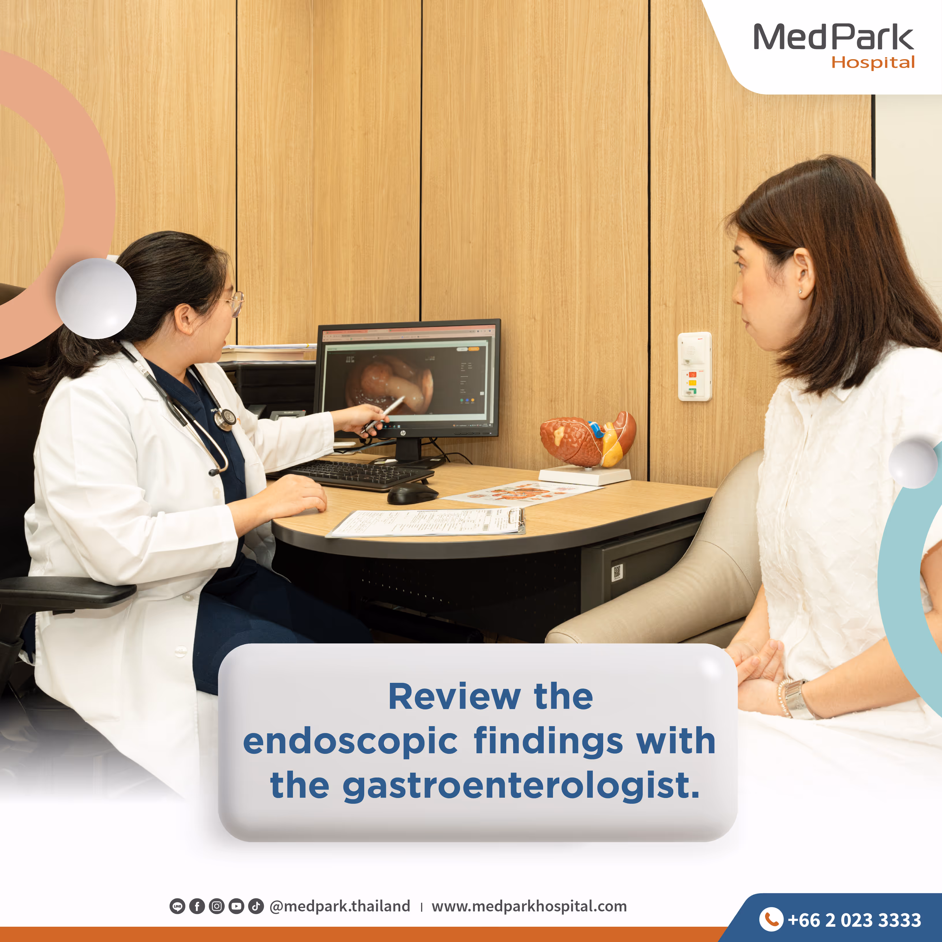 Review the gastrointestinal findings by the gastroenterologist