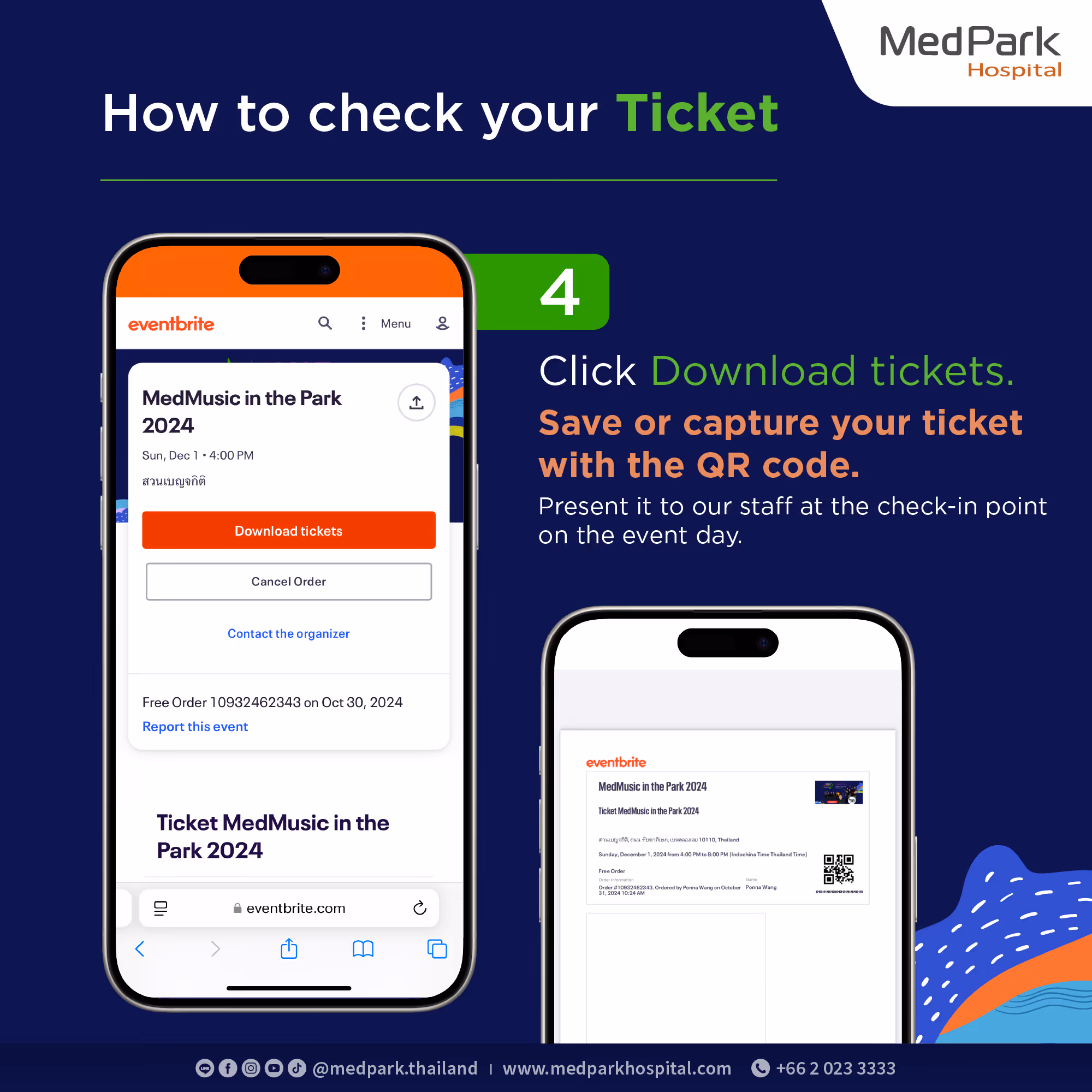 En Aw How to กดบัตร Medmusic 2024 12