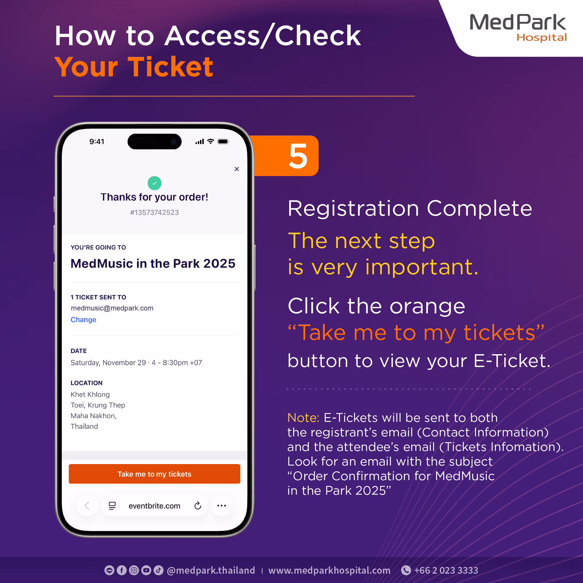 How to regis Medmusic 12