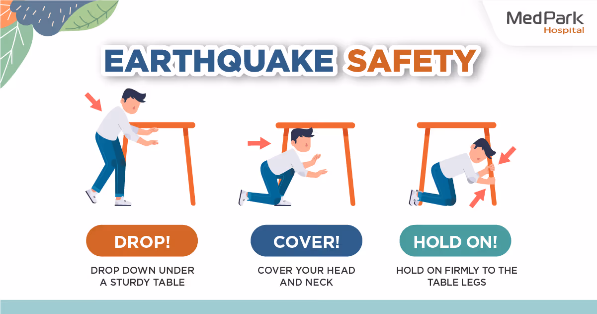 แผ่นดินไหว ต้องทำยังไง What should I do during earthquakes?