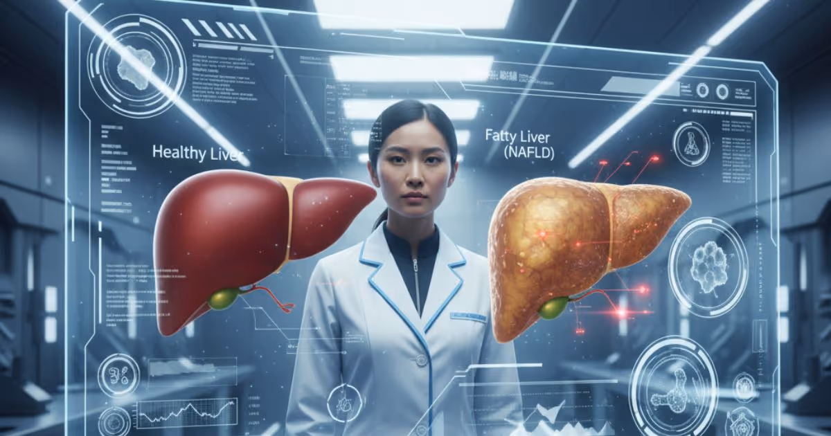 อาการ ปัจจัยเสี่ยง และวิธีการรักษาโรคไขมันพอกตับ - Fatty Liver Nonalcoholic Fatty Liver