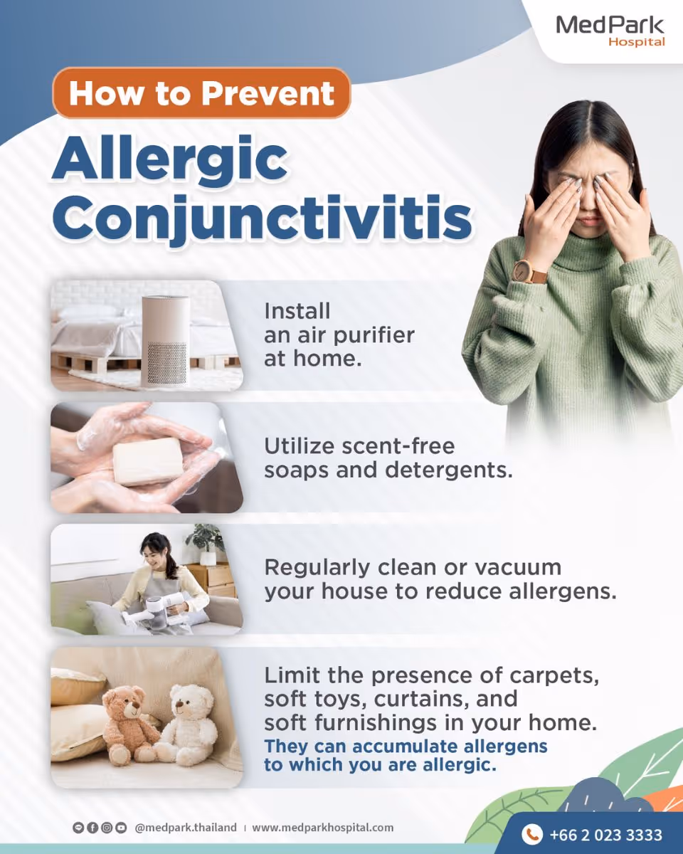 Allergic Conjunctivitis   Infographic En