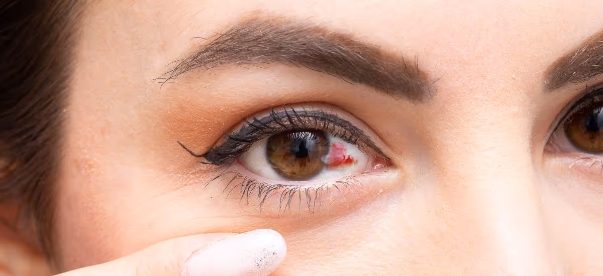 Risk of subconjunctival hemorrhage
