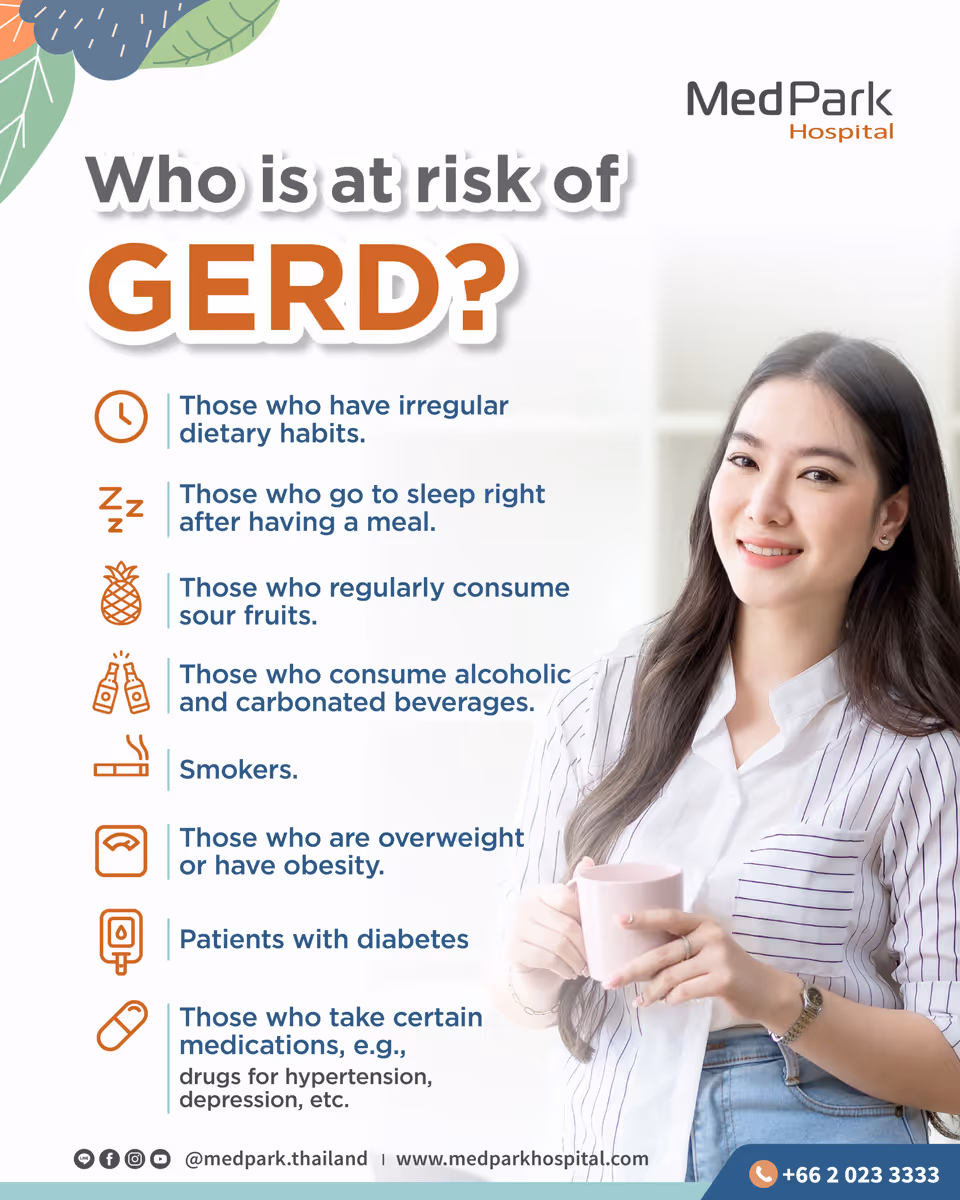 gastroesophageal reflux disease (GERD)-Who is at risk?