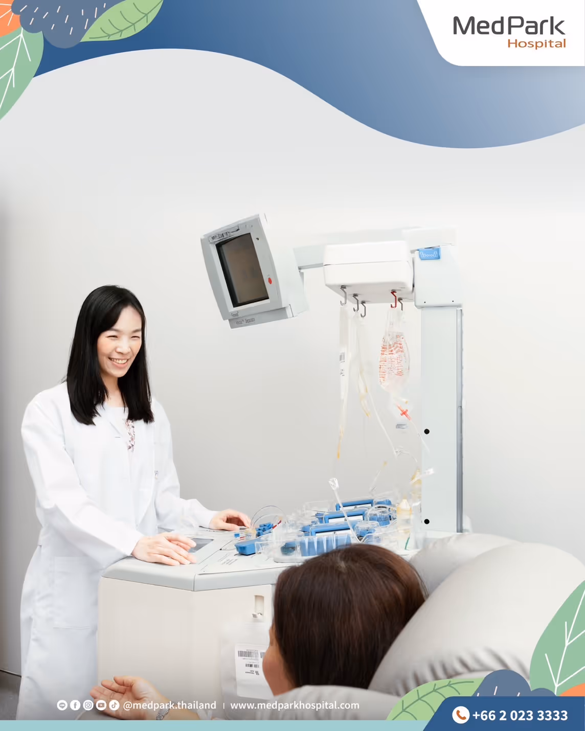 What is the recovery time for the bone marrow transplant?